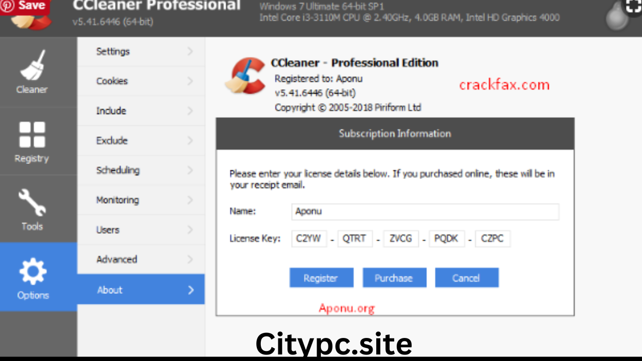 تحميل برنامج ccleaner pro التفعيل مدى الحياة